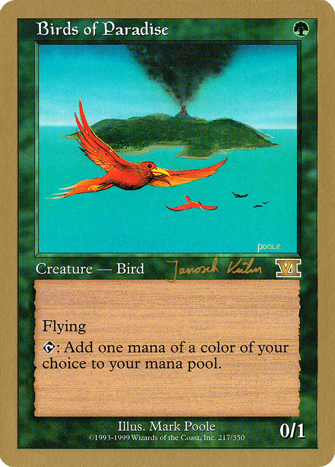 Birds of Paradise (Janosch Kuhn) [World Championship Decks 2000] | Good Games Cannington
