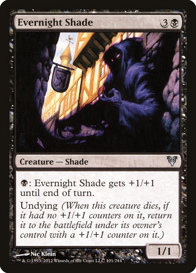 Evernight Shade [Avacyn Restored] | Good Games Cannington