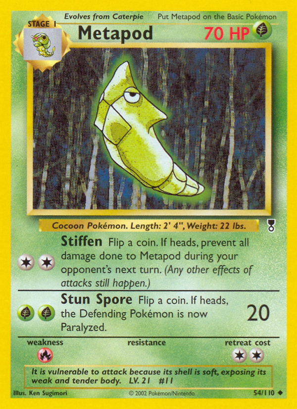 Metapod (54/110) [Legendary Collection] | Good Games Cannington