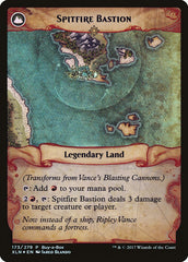 Vance's Blasting Cannons // Spitfire Bastion (Buy-A-Box) [Ixalan Treasure Chest] | Good Games Cannington