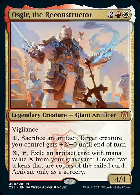 Osgir, the Reconstructor [Commander 2021] | Good Games Cannington
