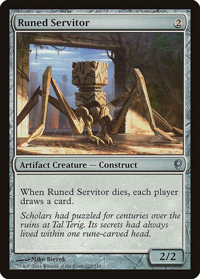 Runed Servitor [Conspiracy] | Good Games Cannington