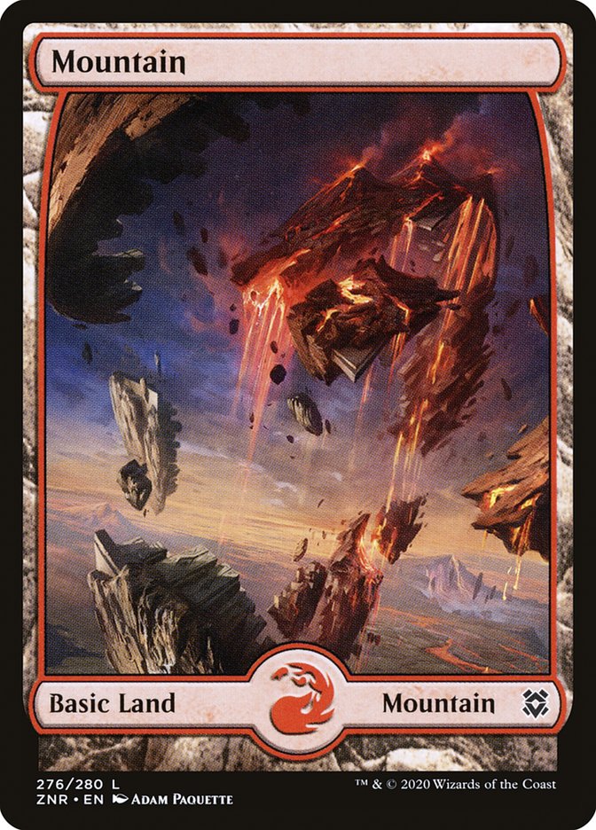 Mountain (276) [Zendikar Rising] | Good Games Cannington