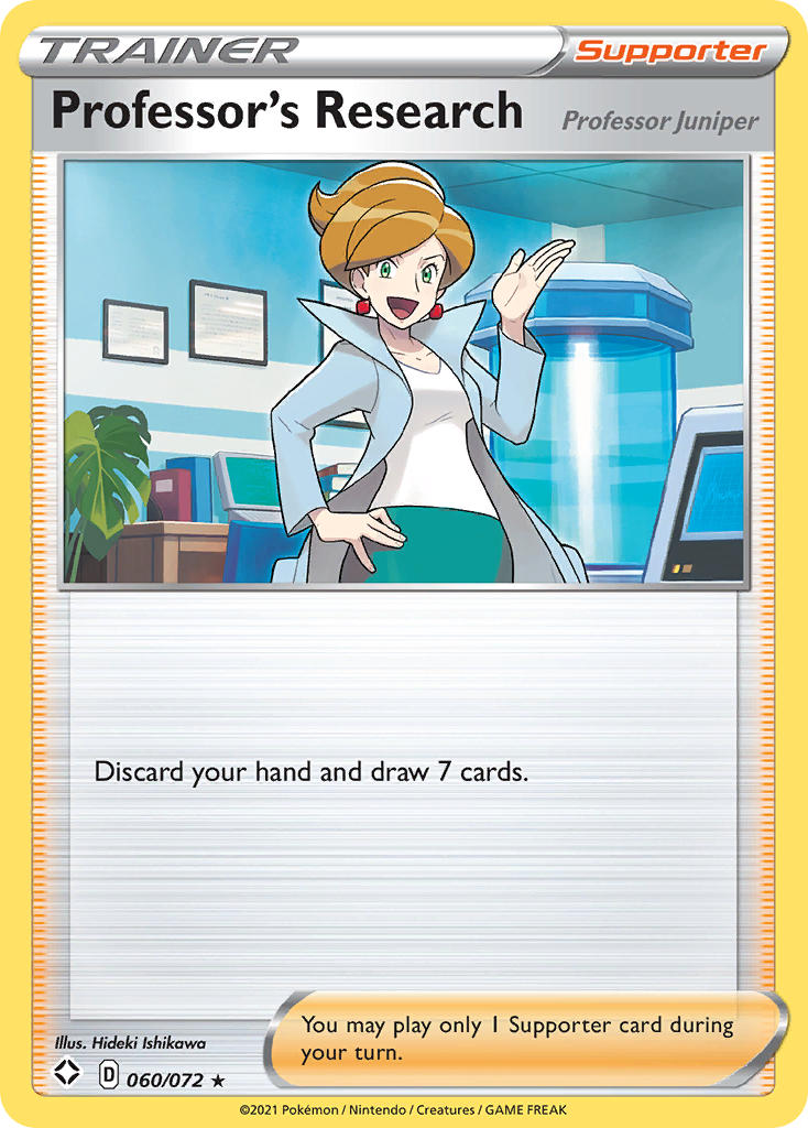Professor's Research (060/072) [Sword & Shield: Shining Fates] | Good Games Cannington