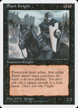 Black Knight [Fourth Edition] | Good Games Cannington