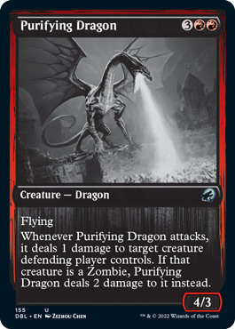 Purifying Dragon [Innistrad: Double Feature] | Good Games Cannington