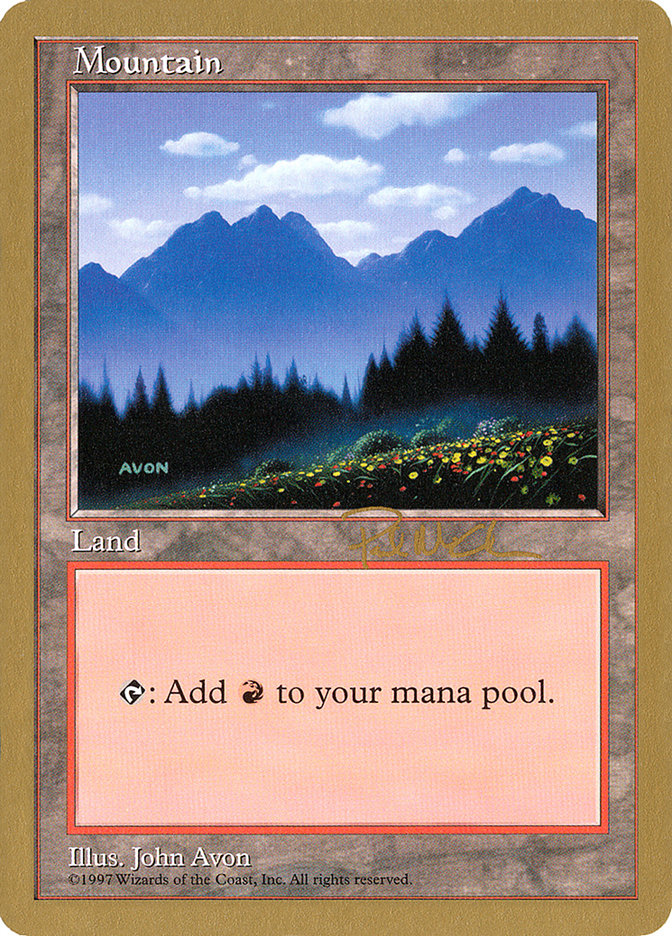 Mountain (pm445) (Paul McCabe) [World Championship Decks 1997] | Good Games Cannington