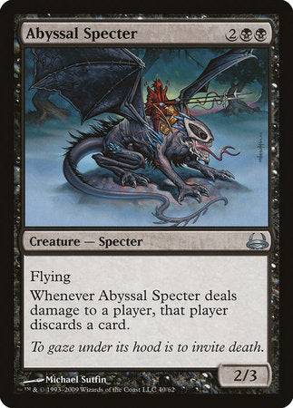 Abyssal Specter [Duel Decks: Divine vs. Demonic] | Good Games Cannington