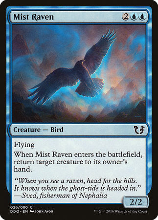 Mist Raven [Duel Decks: Blessed vs. Cursed] | Good Games Cannington