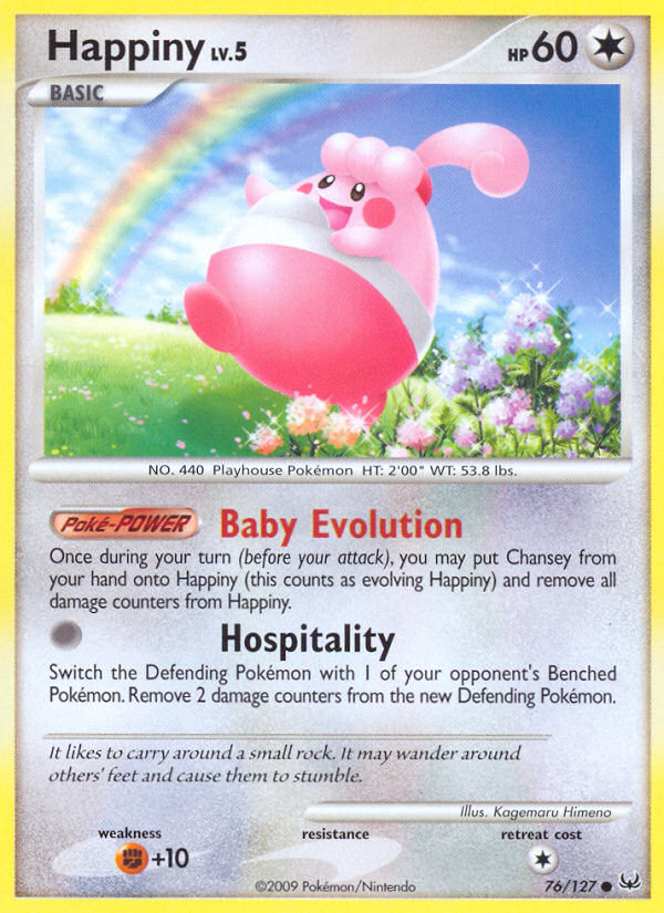 Happiny (76/127) [Platinum: Base Set] | Good Games Cannington