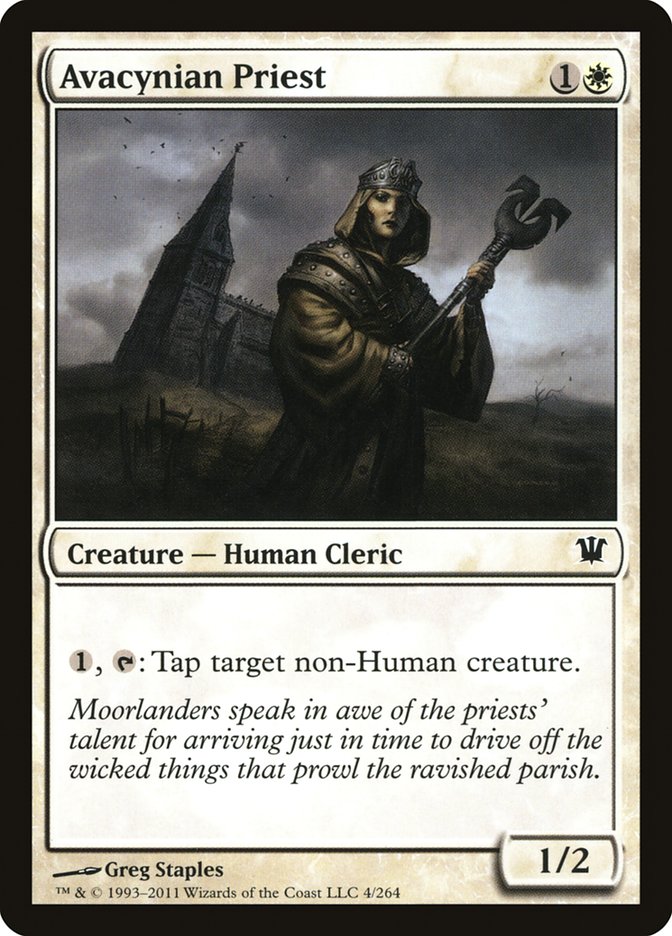 Avacynian Priest [Innistrad] | Good Games Cannington