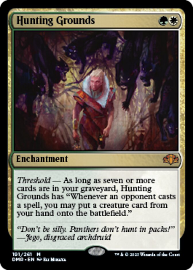 Hunting Grounds [Dominaria Remastered] | Good Games Cannington