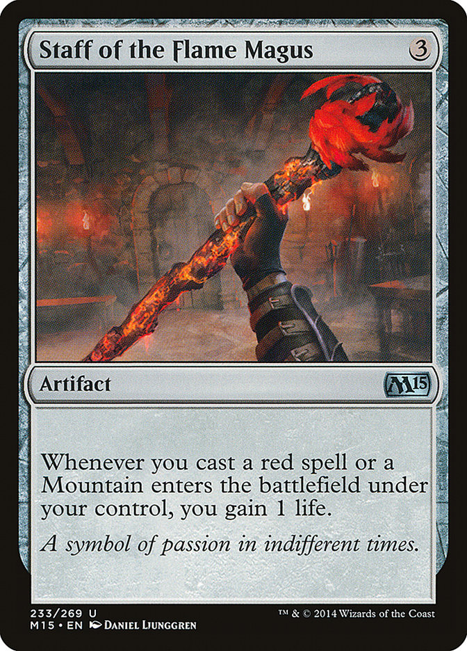 Staff of the Flame Magus [Magic 2015] | Good Games Cannington