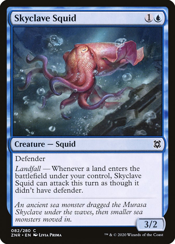 Skyclave Squid [Zendikar Rising] | Good Games Cannington