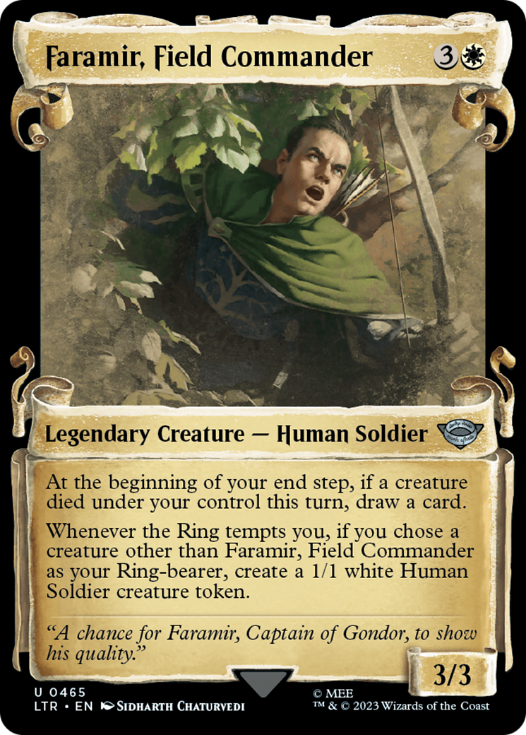 Faramir, Field Commander [The Lord of the Rings: Tales of Middle-Earth Showcase Scrolls] | Good Games Cannington
