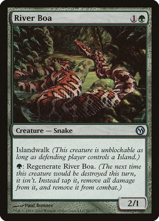 River Boa [Duels of the Planeswalkers] | Good Games Cannington