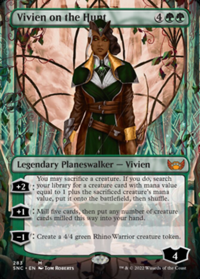 Vivien on the Hunt (Borderless) [Streets of New Capenna] | Good Games Cannington