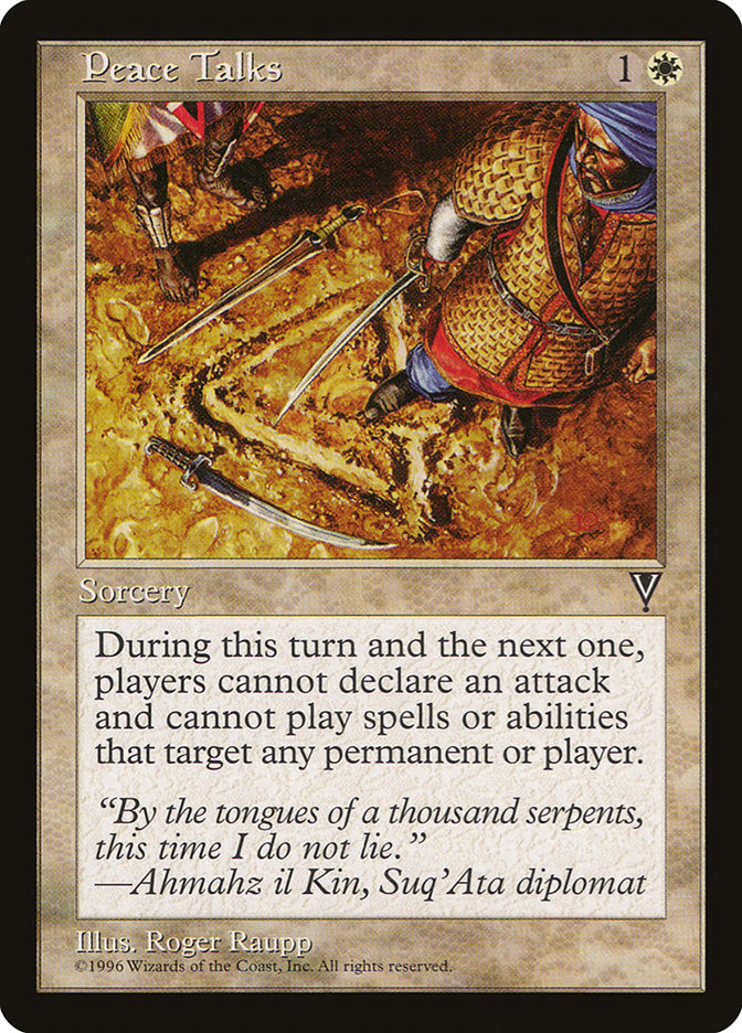 Peace Talks [Visions] | Good Games Cannington