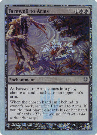 Farewell to Arms (Alternate Foil) [Unhinged] | Good Games Cannington