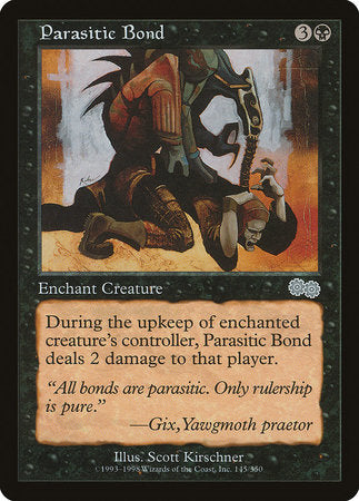 Parasitic Bond [Urza's Saga] | Good Games Cannington