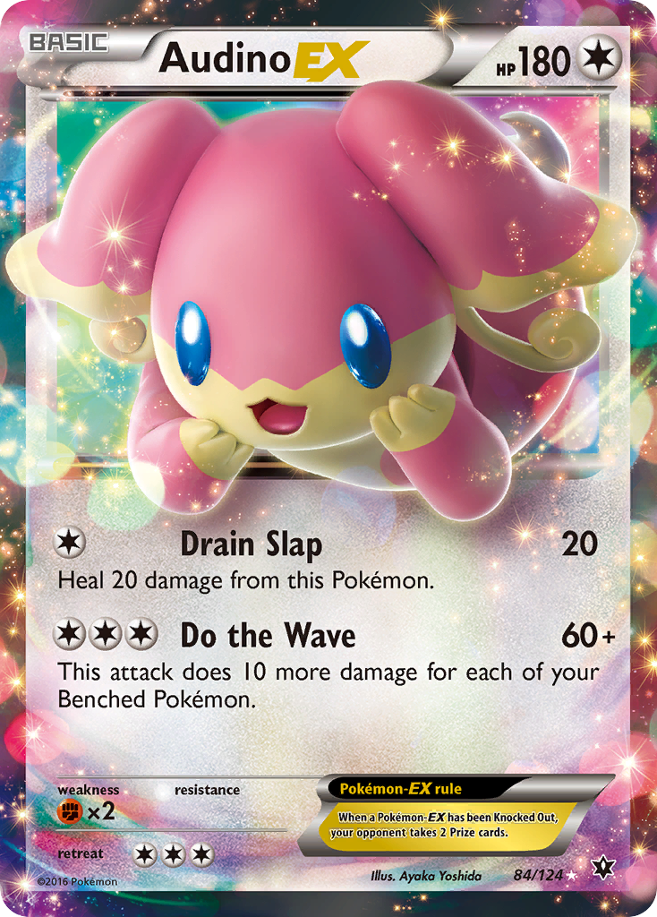 Audino EX (84/124) [XY: Fates Collide] | Good Games Cannington