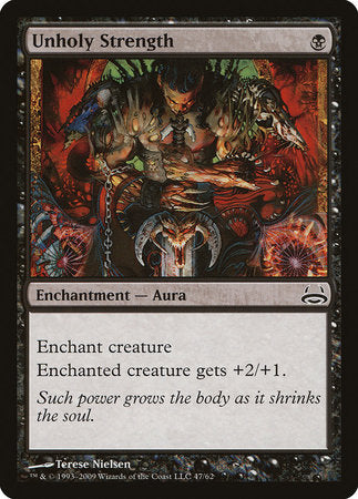 Unholy Strength [Duel Decks: Divine vs. Demonic] | Good Games Cannington