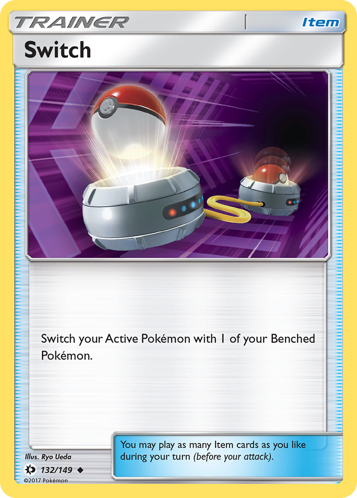Switch (132/149) [Sun & Moon: Base Set] | Good Games Cannington