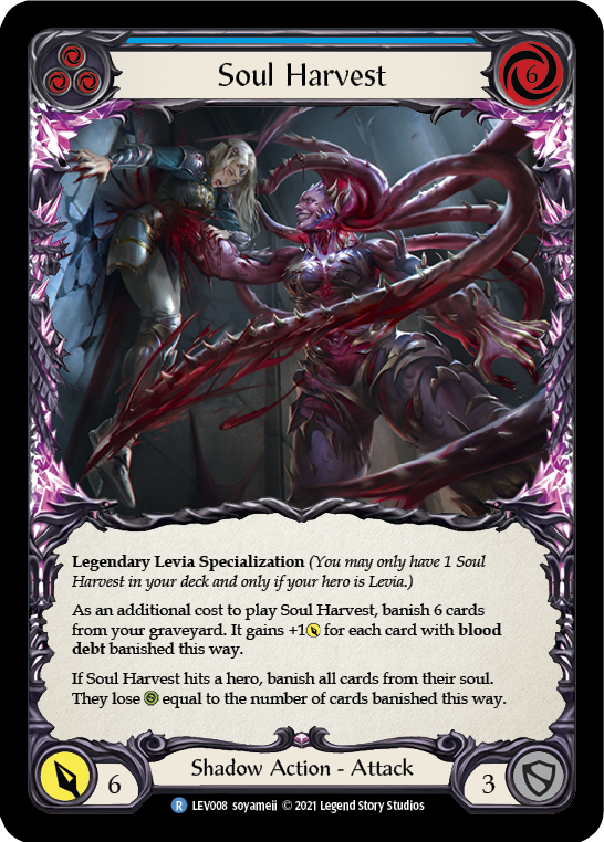 Soul Harvest [LEV008] (Monarch Levia Blitz Deck) | Good Games Cannington