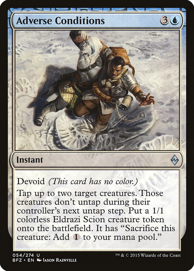 Adverse Conditions [Battle for Zendikar] | Good Games Cannington