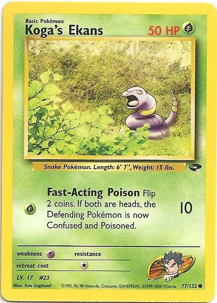 Koga's Ekans (77/132) [Gym Challenge Unlimited] | Good Games Cannington