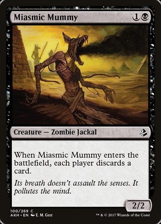 Miasmic Mummy [Amonkhet] | Good Games Cannington