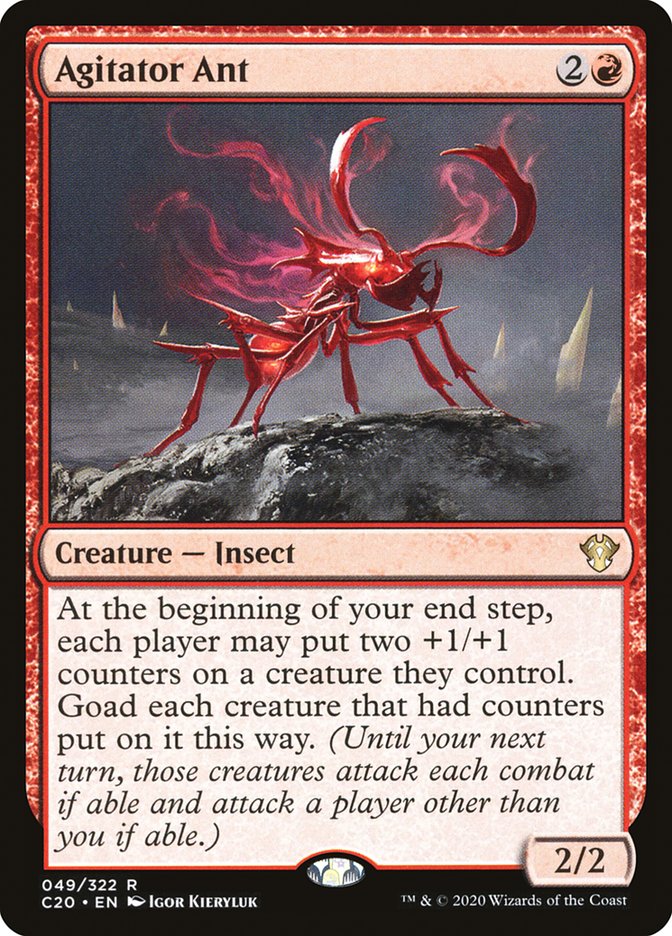 Agitator Ant [Commander 2020] | Good Games Cannington