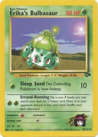 Erika's Bulbasaur (39/132) [Gym Challenge Unlimited] | Good Games Cannington
