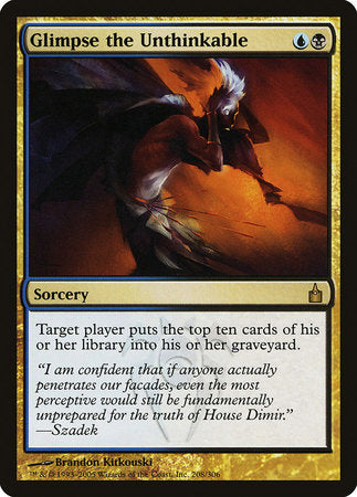 Glimpse the Unthinkable [Ravnica: City of Guilds] | Good Games Cannington