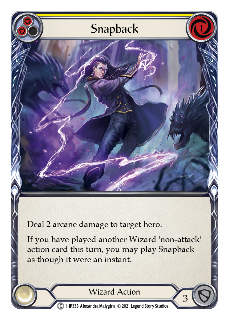 Snapback (Yellow) [1HP333] | Good Games Cannington