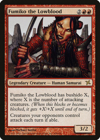 Fumiko the Lowblood [Betrayers of Kamigawa] | Good Games Cannington