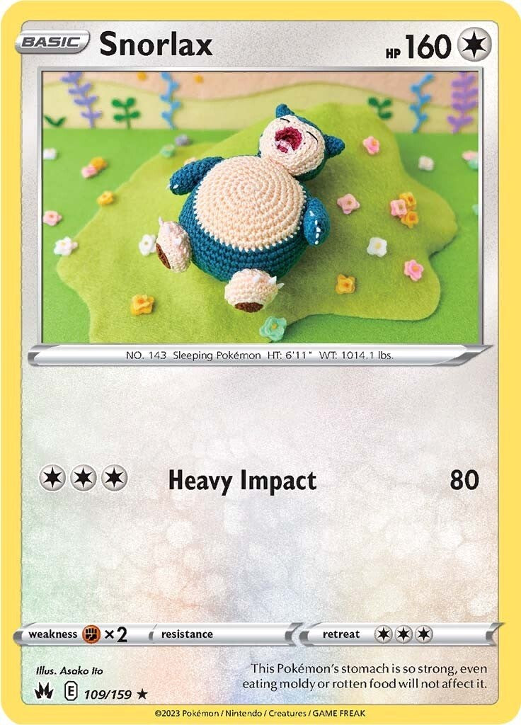 Snorlax (109/159) [Sword & Shield: Crown Zenith] | Good Games Cannington