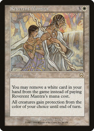 Reverent Mantra [Mercadian Masques] | Good Games Cannington