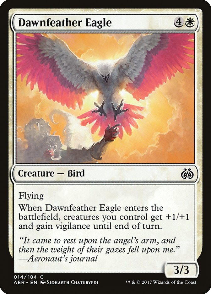 Dawnfeather Eagle [Aether Revolt] | Good Games Cannington