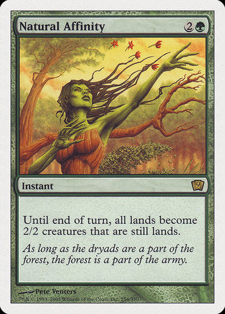 Natural Affinity [Ninth Edition] | Good Games Cannington
