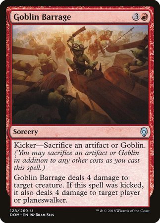 Goblin Barrage [Dominaria] | Good Games Cannington
