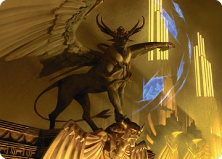 Raffine, Scheming Seer Art Card [Streets of New Capenna Art Series] | Good Games Cannington