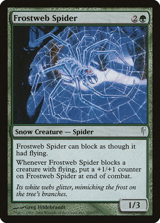 Frostweb Spider [Coldsnap] | Good Games Cannington