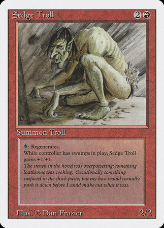 Sedge Troll [Revised Edition] | Good Games Cannington