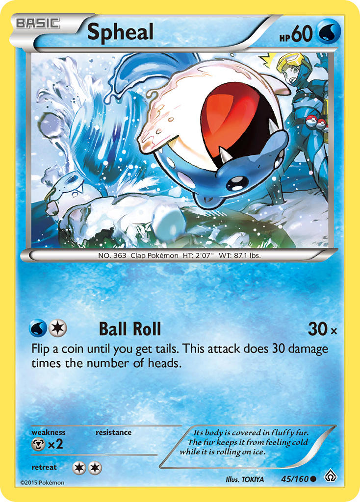Spheal (45/160) [XY: Primal Clash] | Good Games Cannington