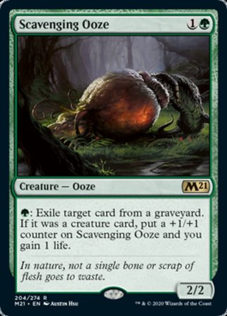 Scavenging Ooze [Core Set 2021] | Good Games Cannington