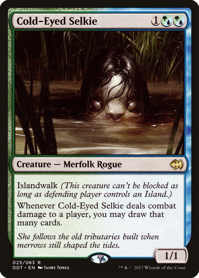 Cold-Eyed Selkie [Duel Decks: Merfolk vs. Goblins] | Good Games Cannington