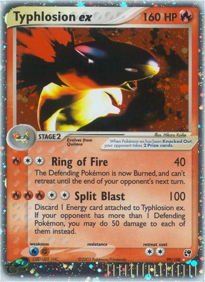 Typhlosion ex (99/100) [EX: Sandstorm] | Good Games Cannington
