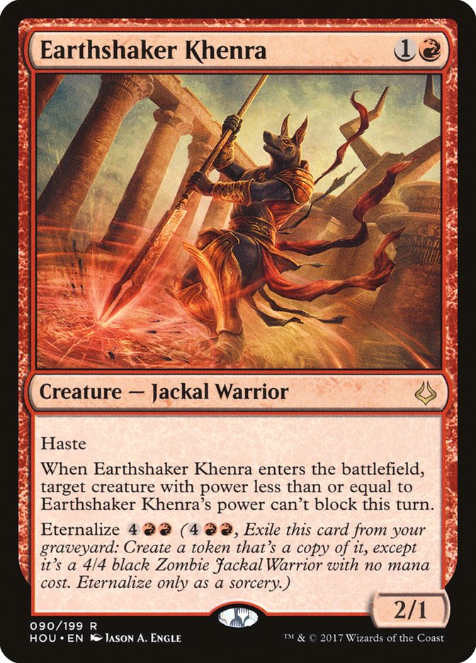 Earthshaker Khenra [Hour of Devastation] | Good Games Cannington