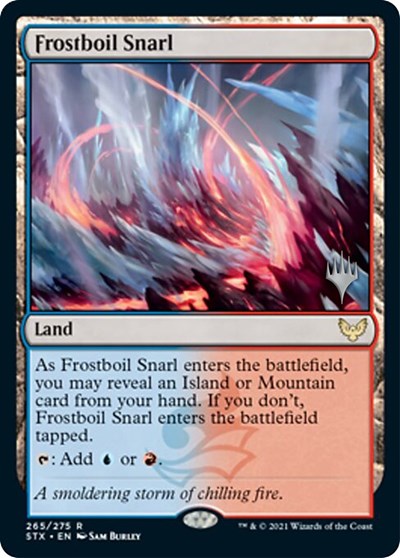 Frostboil Snarl (Promo Pack) [Strixhaven: School of Mages Promos] | Good Games Cannington